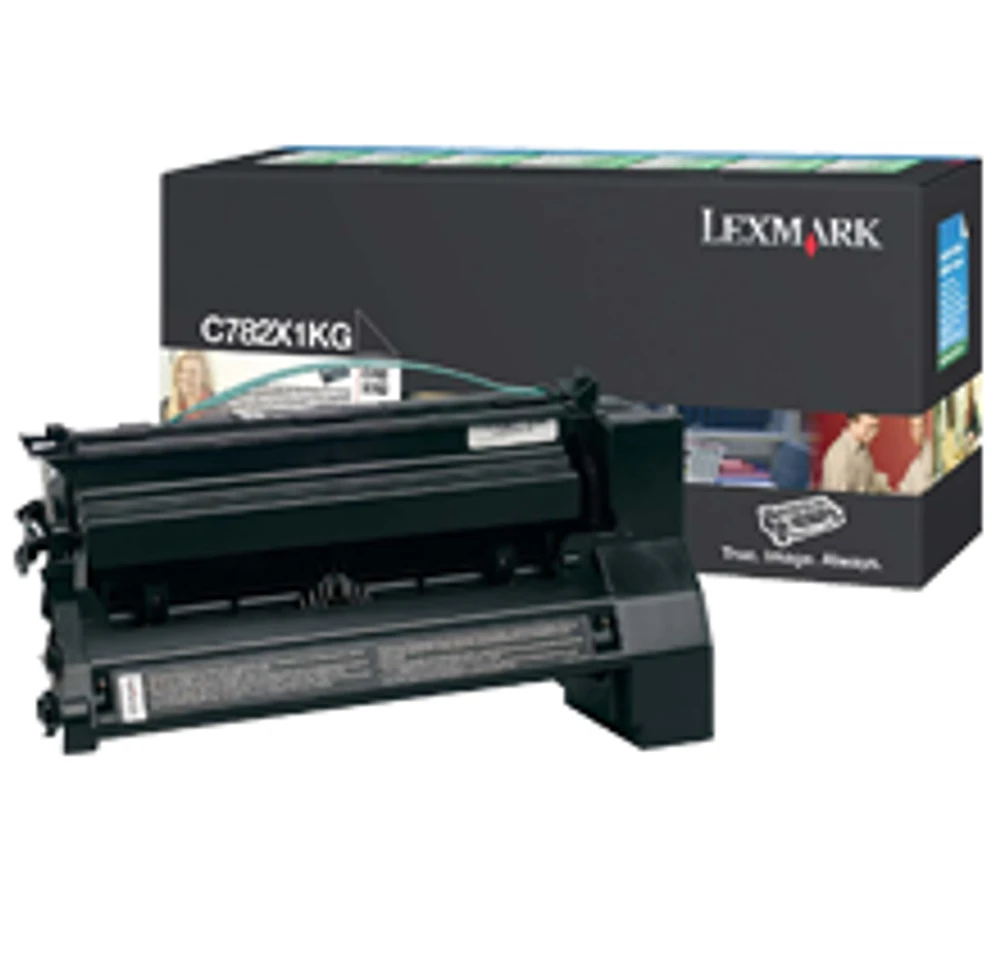 Lexmark / IBM C782X1KG Laser Toner Cartridge Black
