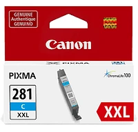 Canon 1980C001 (CLI-281XXL) Super High Yield Ink / Inkjet Cartridge Cyan