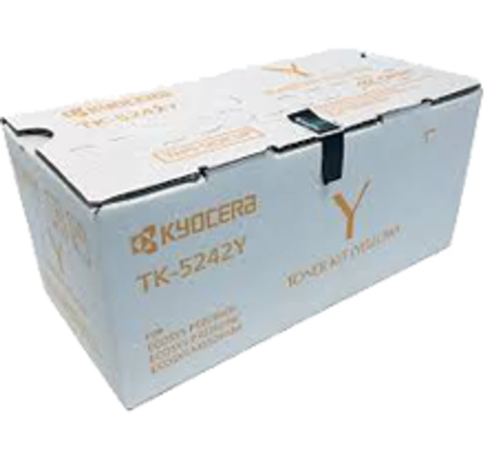 Kyocera / Mita TK5242Y Laser Toner Cartridge Yellow