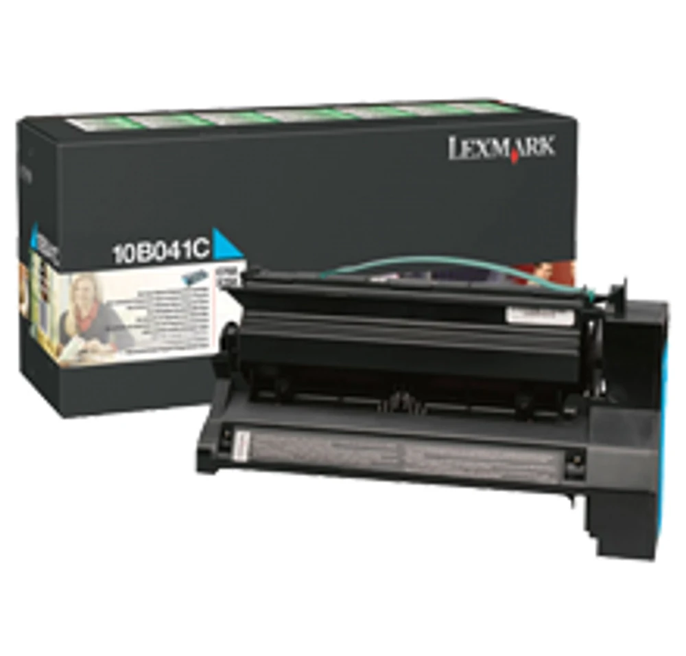 Lexmark 10B041C Laser Toner Cartrige Cyan