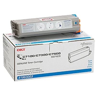 Okidata Laser Toner Cartridge Cyan