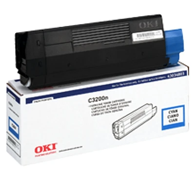 Okidata Laser Toner Cartridge Cyan