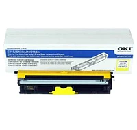 Okidata 44250713 Laser Toner Cartridge Yellow
