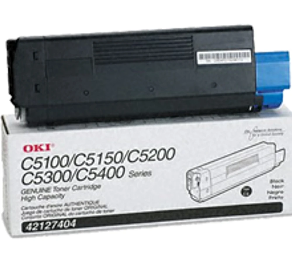 Okidata Laser Toner Cartridge Black High Yield