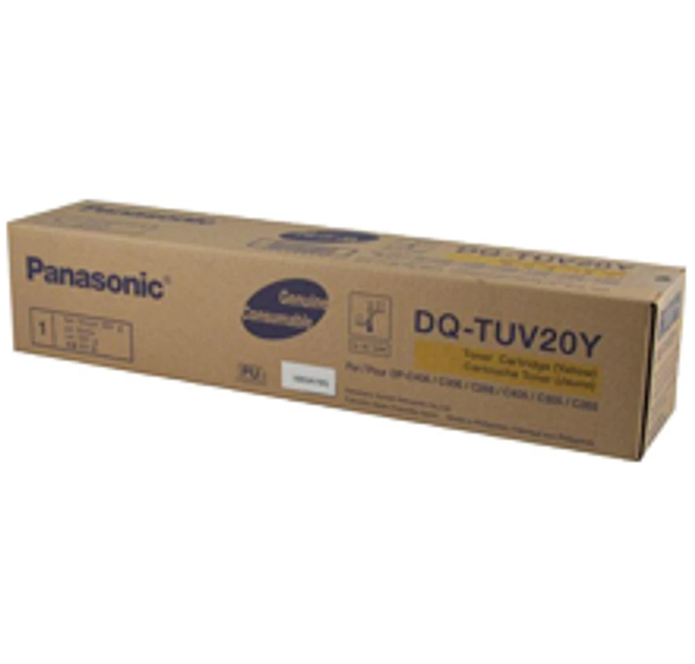 Panasonic DQ-TUV20Y Laser Toner Cartridge Yellow