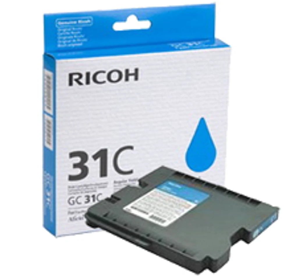 Ricoh 405689 (GC-31C) INK/INKJET Cartridge Cyan