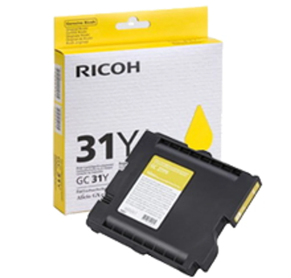 Ricoh 405691 (GC-31Y) INK/INKJET Cartridge Yellow