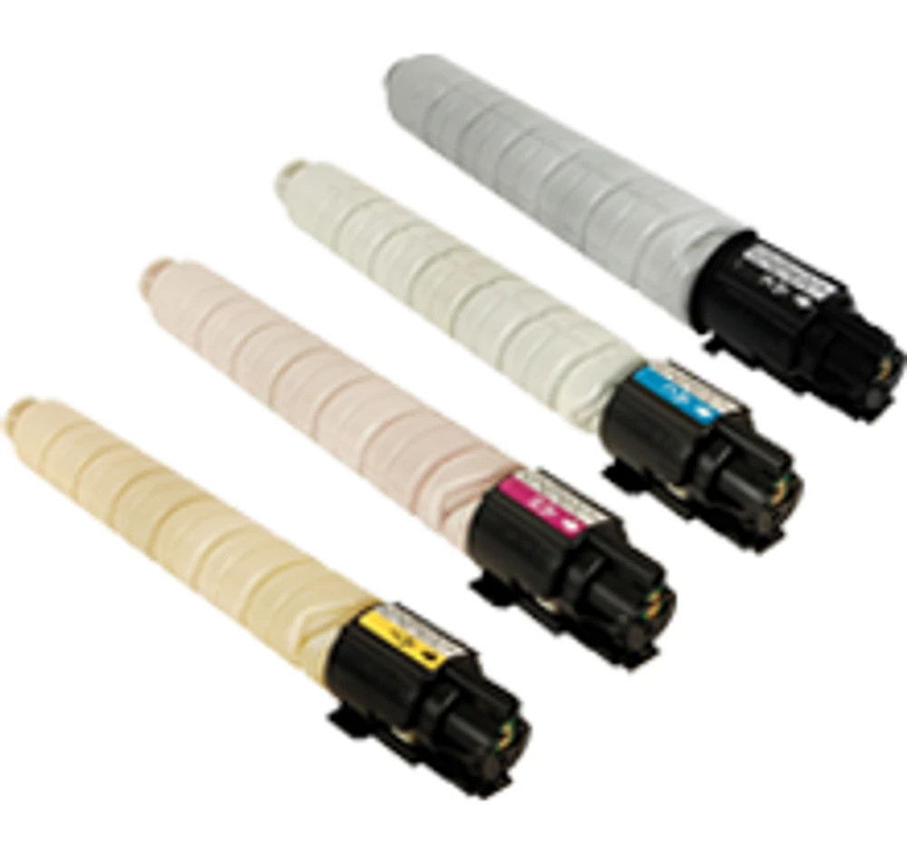 Ricoh MPC-306 Laser Toner Cartridge Set Black Cyan Magenta Yellow