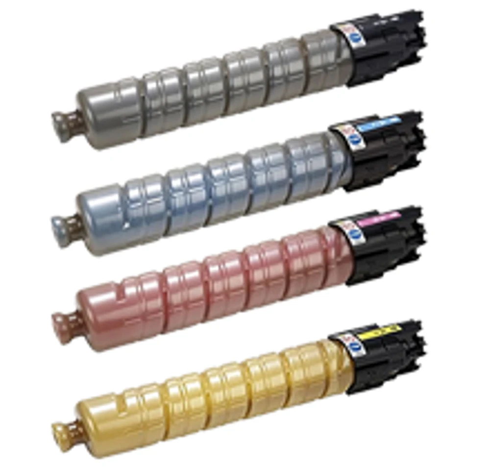 Ricoh MP-C4503 / 5503 / 6003 Laser Toner Cartridge Set Black Yellow Cyan Magenta