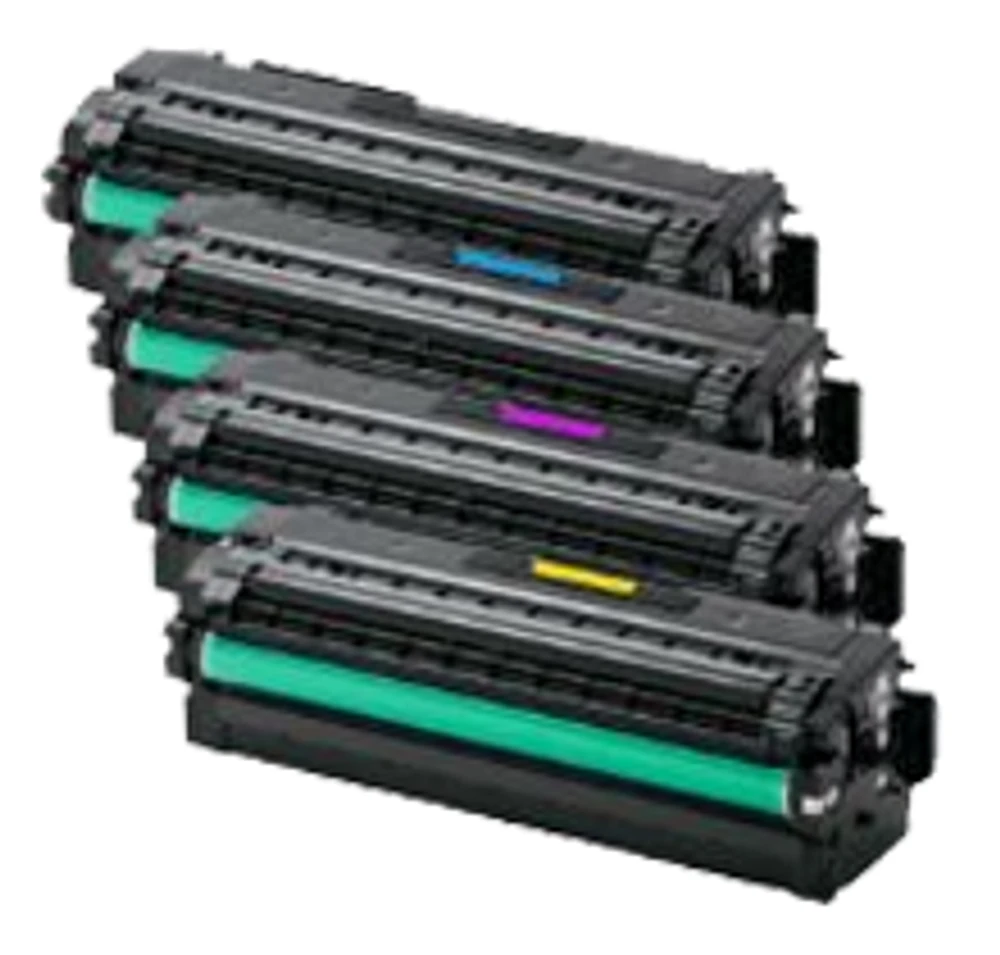 Samsung C2620 / C2670 Laser Toner Cartridge Set Black Yellow Cyan Magenta
