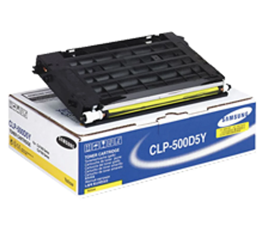Samsung CLP-500D5Y Laser Toner Cartridge Yellow
