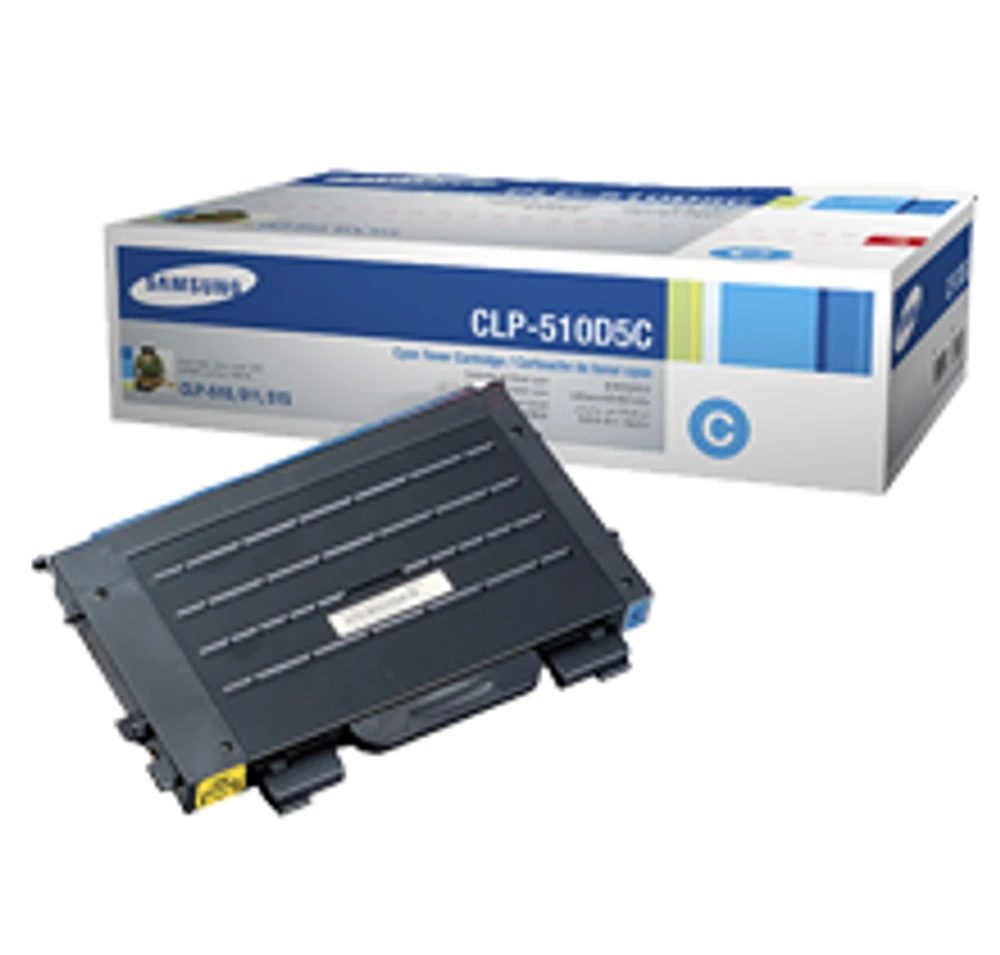 Samsung CLP-510D5C Laser Toner Cartridge Cyan