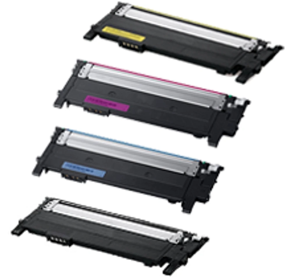 Samsung CLT-404S Laser Toner Cartridge Set Black Cyan Magenta Yellow