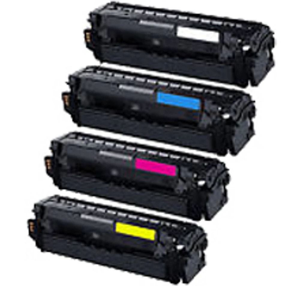 Compatible For Samsung CLT-503L High Yield Laser Toner Cartridge Set Black Cyan Yellow Magenta