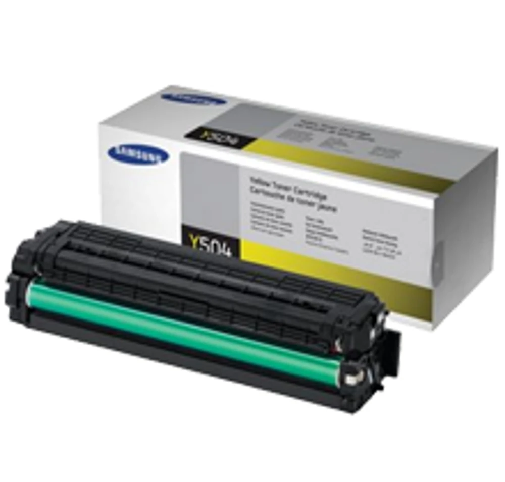 Samsung CLT-Y504S Laser Toner Cartridge Yellow