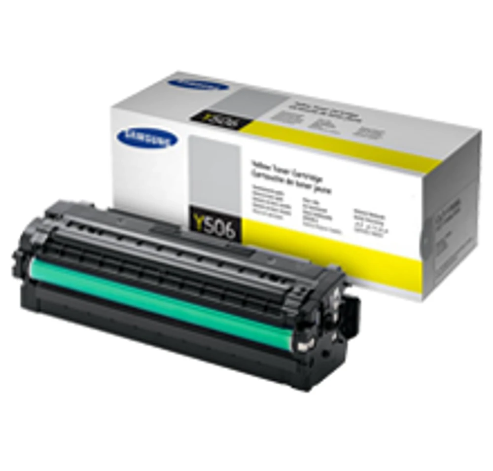 Samsung CLT-Y506L Laser Toner Cartridge Yellow