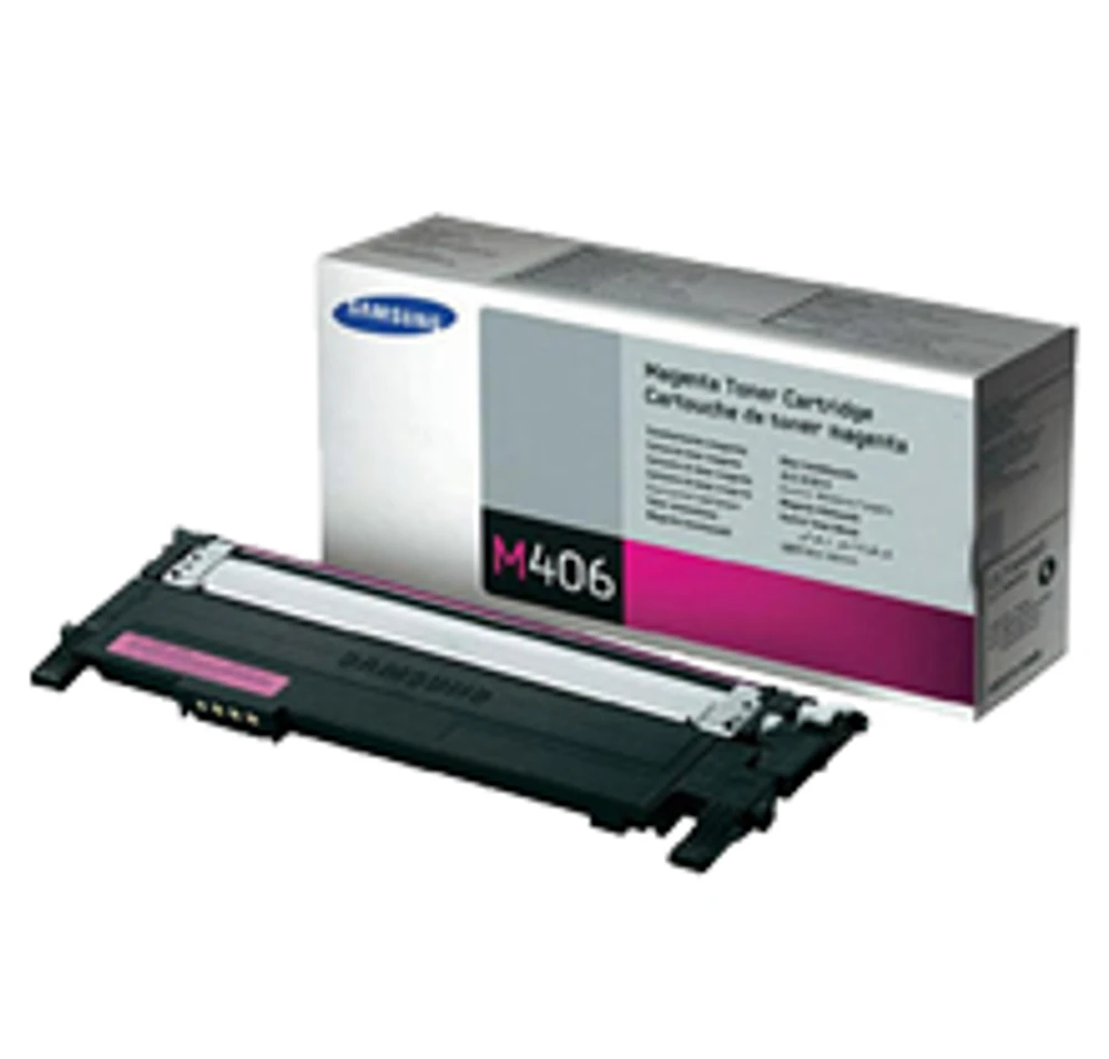 Samsung CLT-M406S Laser Toner Cartridge Magenta