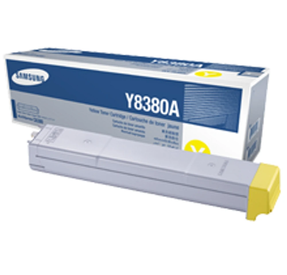 Samsung CLX-Y8380A Laser Toner Cartridge Yellow