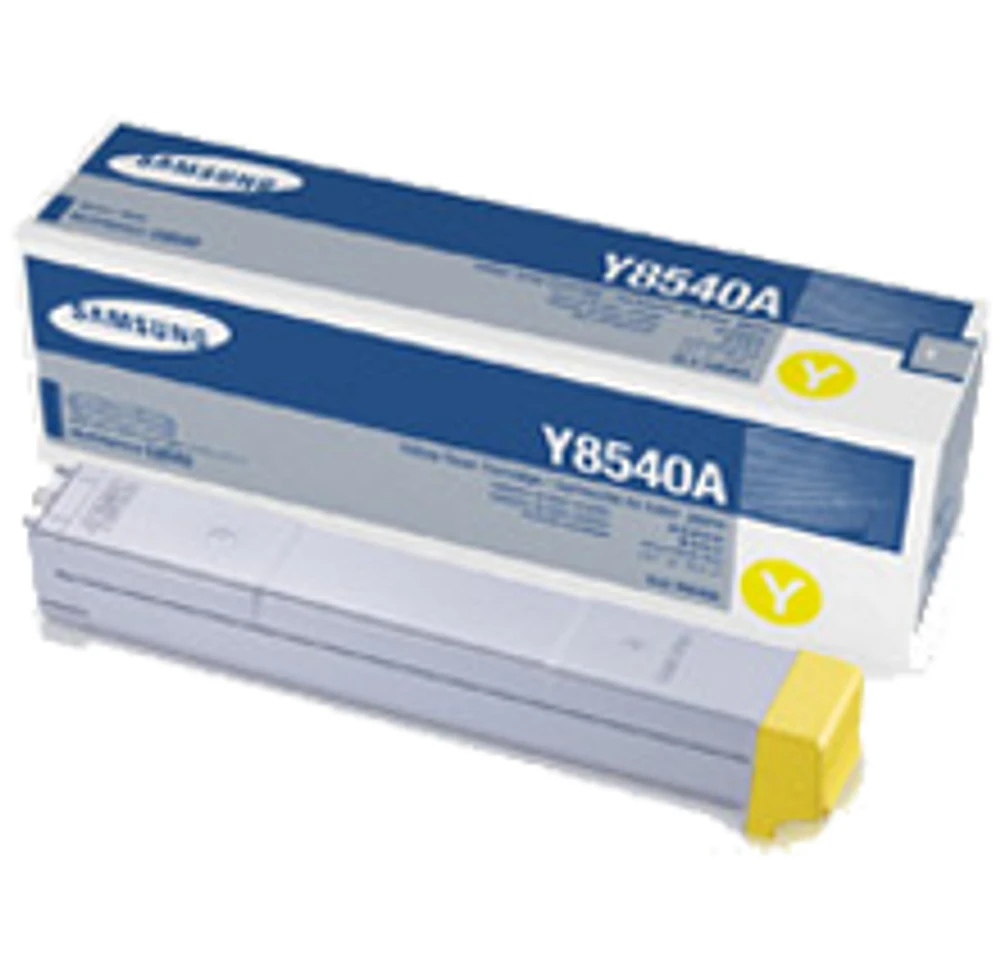 Samsung CLX-Y8540A Laser Toner Cartridge Yellow