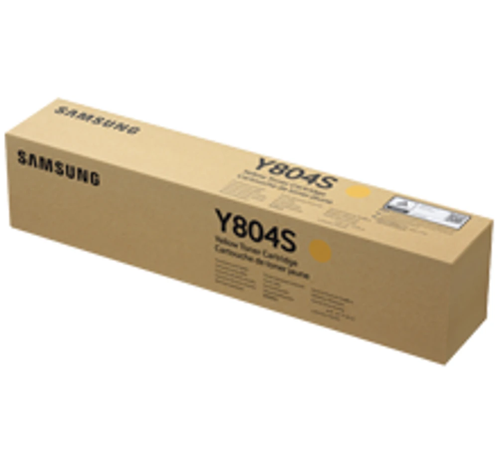 Samsung CLT-Y804S Yellow Laser Toner Cartridge