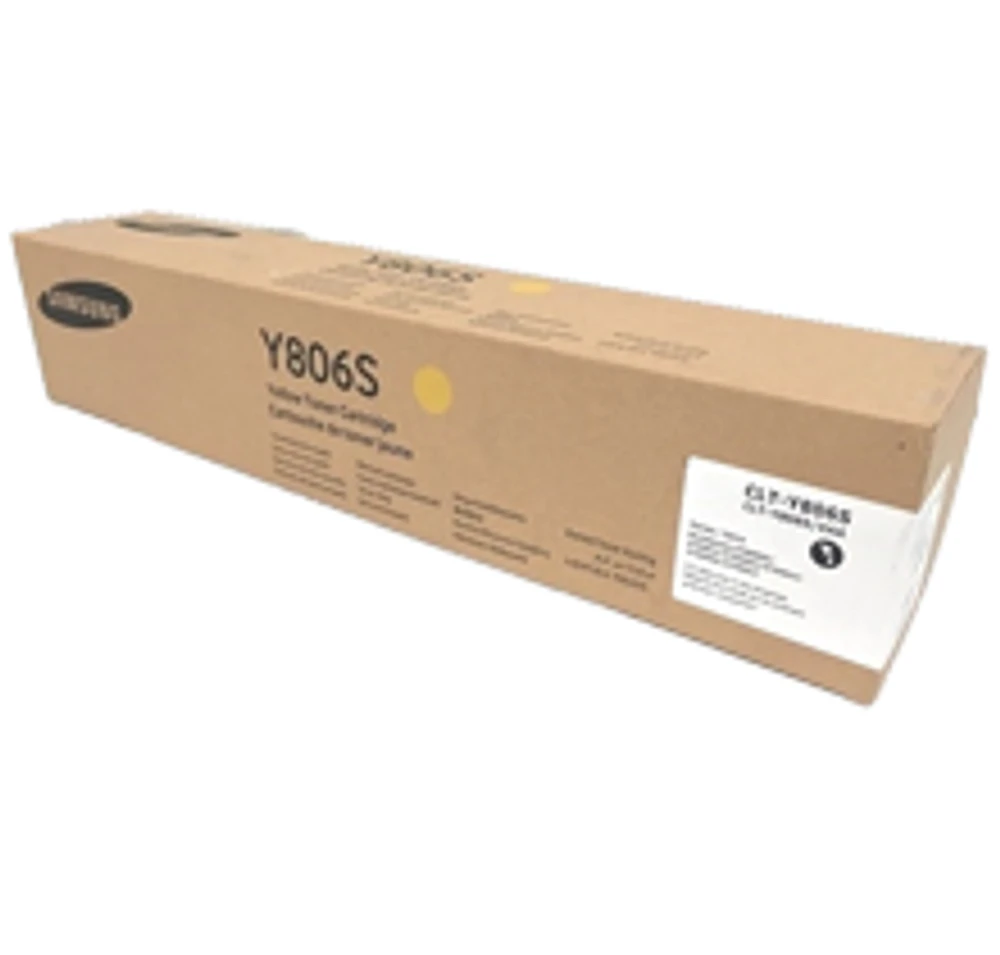 Samsung CLT-Y806S Yellow Laser Toner Cartridge
