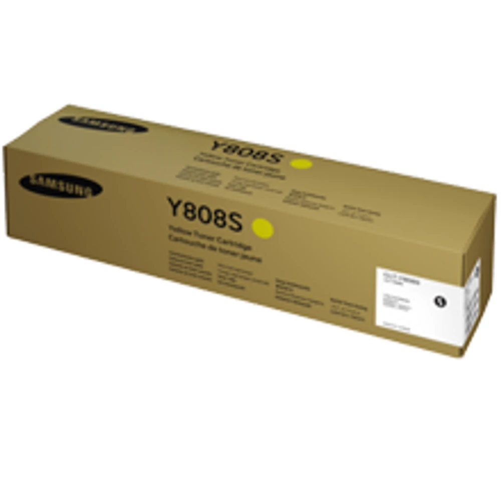 Samsung CLT-Y808S Laser Toner Cartridge Yellow