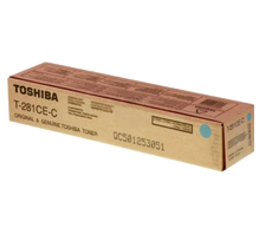 TOSHIBA T281CC Laser Toner Cartridge Cyan