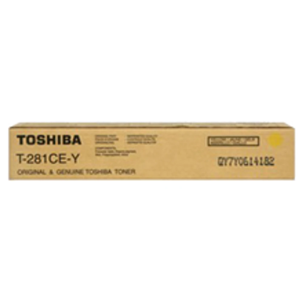 TOSHIBA T281CY Laser Toner Cartridge Yellow