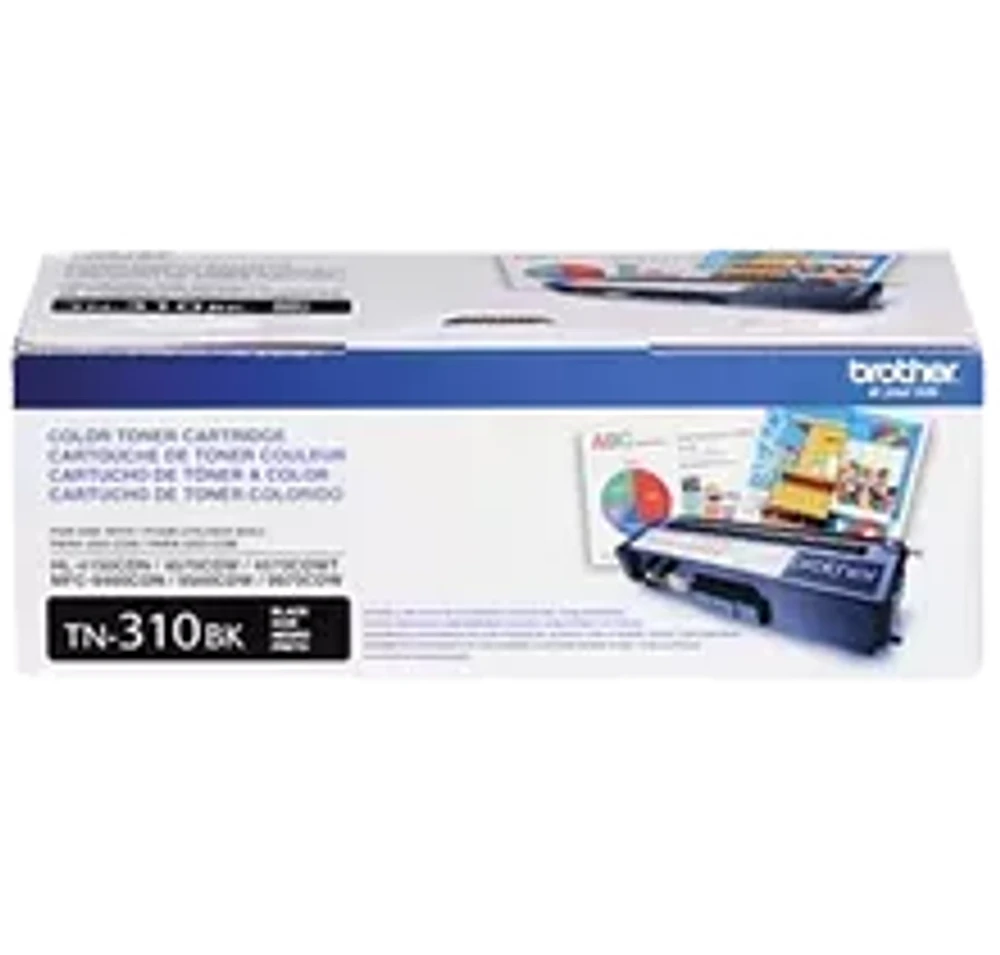 Brand New Original Brother TN-310BK Laser Toner Cartridge - Black