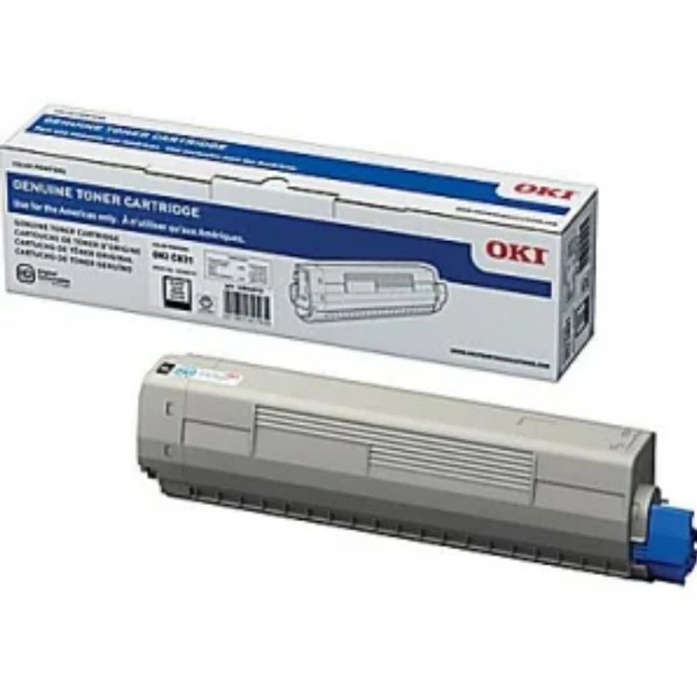 ~Brand New Original Okidata 45862823 Black Laser Toner Cartridge