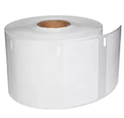 DYMO 30334 Multipurpose Labeling Tape Labels 1-1/4" x 2-1/4" White Roll of 1000