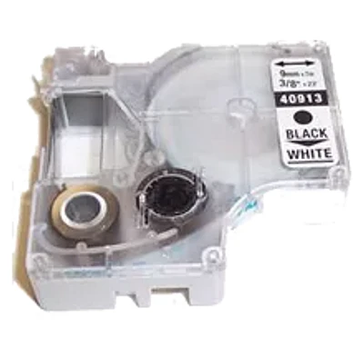 DYMO Label Tape Black on White