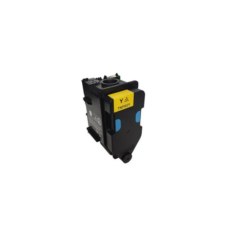 Konica Minolta TNP80Y Yellow Laser Toner Cartridge