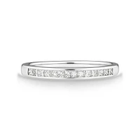 Evermore Wedding Band with 0.25 Carat TW of Diamonds in 14kt White Gold