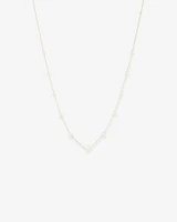 Cultured Freshwater Pearl Necklace in 10kt Yellow Gold