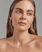 Huggie Earrings with 0.25 Carat TW of Diamonds in 10kt Rose Gold