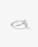1.25 Carat TW Marquise Laboratory-Grown Diamond Solitaire Engagement Ring in 14kt White Gold