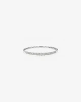 Bubble Bangle with 1.50 Carat TW Diamonds in 14kt White Gold