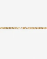 55cm (22") 4mm-4.5mm Width Curb Chain in 10kt Yellow Gold