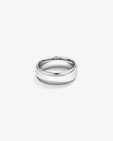 8mm Polished Dome Wedding Band Tungsten