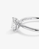 Solitaire Engagement Ring with 1 Carat TW of Diamond in 14kt White Gold