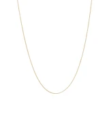 45cm (18") 1mm-1.5mm Width Solid Belcher Chain in 10kt Yellow Gold
