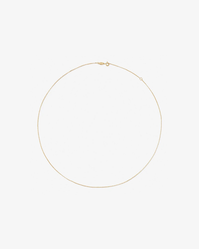 55cm (22") Solid Belcher Chain in 10kt Yellow Gold