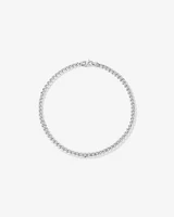 9.3mm Curb Chain in Sterling Silver
