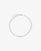 Infinity Belcher Chain in Sterling Silver