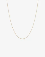 45cm (18") Box Chain in 10kt Rose Gold
