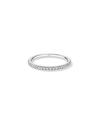 Wedding Band with Carat TW of Diamonds in 14kt Gold