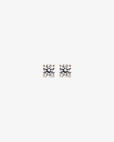 Carat TW Laboratory-Grown Diamond Solitaire Stud Earrings in 14kt Yellow Gold