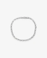 8.00 Carat TW Diamond Tennis Bracelet in 14kt White Gold
