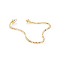 0.82 Carat TW Diamond Tennis Bracelet in 10kt White Gold
